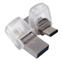 USB Флеш 64GB 3.0 Kingston OTG DTDUO3C/64GB металл